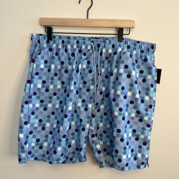 New NWT Tailorbyrd Light‎ Blue Board Shorts Swim Trunks Suit Size XXL 2XL - Picture 1 of 3